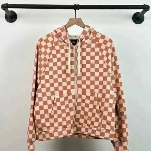 VAN’S WOMENS FLYING CACOON FRENCH TERRY FULL ZIP NWOT SIZE SMALL - Picture 2 of 15